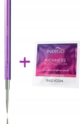 Produktbild von Indigo Master Nail Art Pinsel 002 5mm Präzision