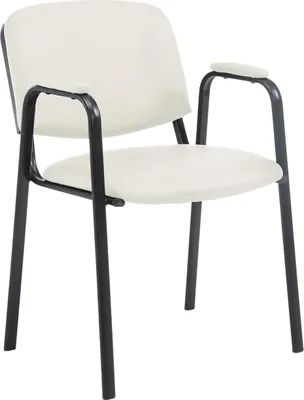 Produktbild von Besucherstuhl Ken PRO Kunstleder creme
