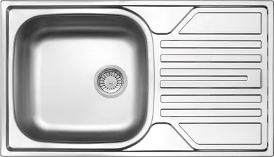 Zdjęcie produktu dla Deante -  Zlewozmywak stalowy LEGATO - odpływ 3.5" satyna
