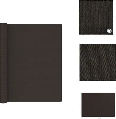 Produktbild von vidaXL Zeltteppich 250x350 cm Braun - Zeltzubehör