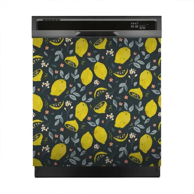 Produktbild von Magnete Dekorative 60x60 cm Küche Magnetmatte Spülmaschine - Zitrone Zitrusfrüchte