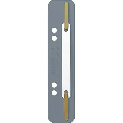 Produktbild von LEITZ Heftstreifen 35 x 158 mm PP Folie grau 25 Stück