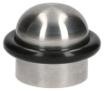 Obrázok produktu pre Zarážka dverí, Ø 33 x 25 mm, nehrdzavejúca oceľ