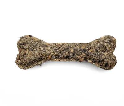 Image de Os à la mouton avec pomme et vanille - friandise pour chiots, 12 cm