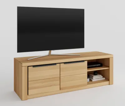 Produktbild von TV-Kommode Brest TV Lowboard Kernbuche geölt Teilmassiv B. 160cm Wohnzimmer
