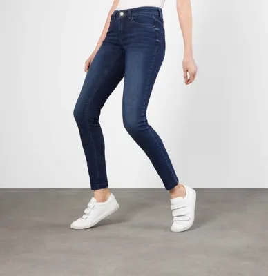 Produktbild von - MAC JEANS - DREAM SKINNY, Dream authentic -  - 5457-90-0356L-D651 - blau Größe 36/32