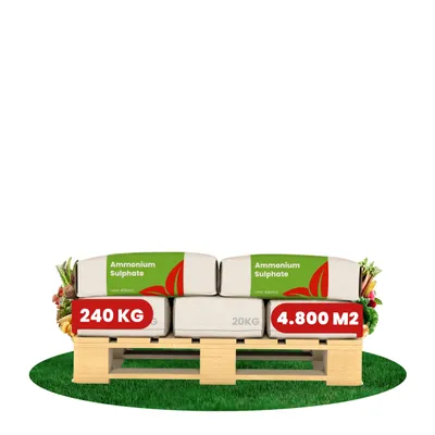 Obrázek produktu pro Hnojivo na bázi síranu amonného (240 kg – pro 4800 m²) - Organifer