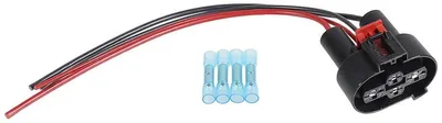 Image de Kit de réparation pour faisceau de câbles de 250 mm, 4 câbles femelles METZGER pour VAG
