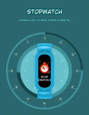 Productafbeelding van DrPhone KidsTime X13 – Smartwatch Voor Kinderen – App (Alleen voor Android