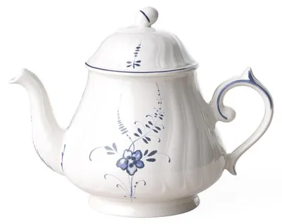 Imagen del producto de Tetera Vieux Luxembourg para 6 personas. Dimensiones: 226 x 143 x 173 mm. Capacidad: 1130 ml. Marca: Villeroy & Boch. Número de artículo: 1023410460. Código EAN: 5450102022373