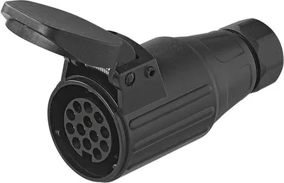 Produktbild von Steckdose 13-polig PVC fliegend