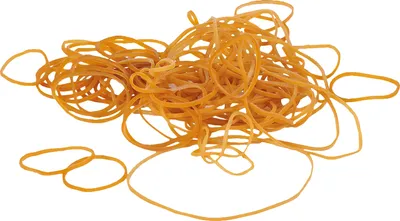 Produktbild von HECKMANN Gummiband 500323 190x2mm transp. 1kg