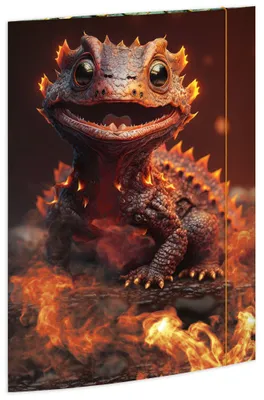 Obrázok produktu pre RNK 45378 Gummizugmappe - A3, Dragon