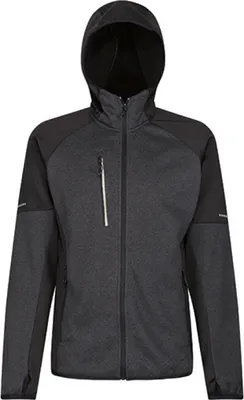 Produktbild von Regatta Professional TRF620 | X-Pro Coldspring II Hybrid Fleece Jacket - Farbe: Grey Marl/Black - Größe: L