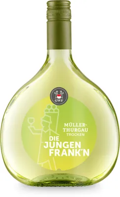 Produktbild von Die jungen Frank'n Müller-Thurgau QbA trocken 12% vol. 0,75l