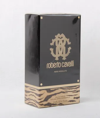 Obrázok produktu pre Roberto Cavalli Nero Assoluto, Ženy, 75 ml, Orchidea, Vanilka, Ebony, 1 kusov