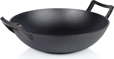 Obrázok produktu pre Vilde | Panvica Wok - liatina - 36 cm - vhodná na indukciu - žiaruvzdorná