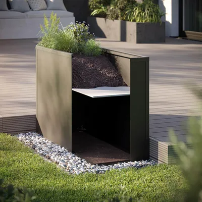 Produktbild von KGT Zwischenboden für KGT Aluminium-Hochbeete silber für Hochbeet "130" (45er Tiefe)