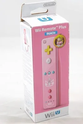 Produktbild von WiiU Remote Plus Peach Edition - pink
