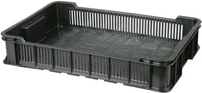 Zdjęcie produktu dla Skrzynia ogrodowa Nohel czarna 10kg 600 x 400 x 130 mm