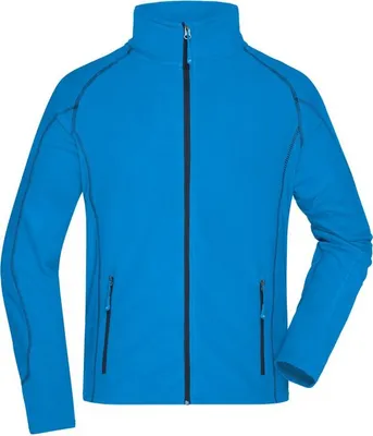 Produktbild von Leichte Outdoor-Fleecejacke aqua/navy, Gr. L
