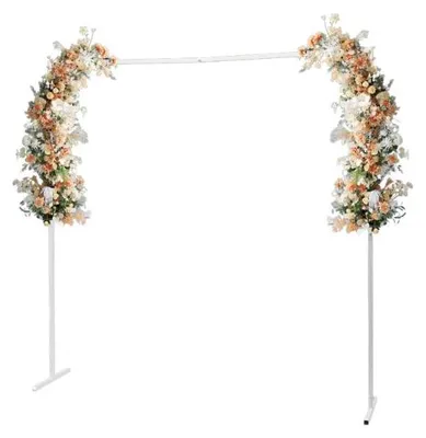 Image de Arche de mariage, support décoratif élégant, structure métallique, M