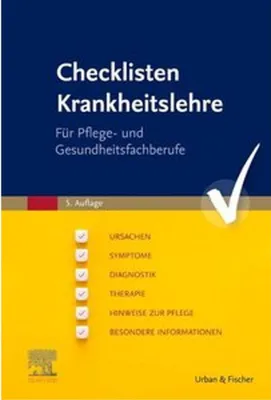Produktbild von Checklisten Krankheitslehre
