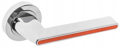 Produktbild von Kuchinox ELIKA Türklinke Chrom Orange Modern