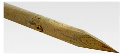 Produktbild von Runder Holzpfosten 200 cm für Zäune und Stützkonstruktionen