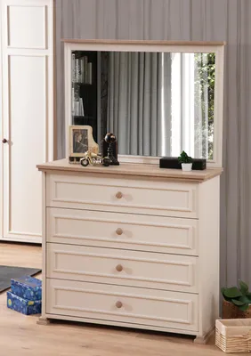 Immagine prodotto di Cassettiera con specchio Consolle Cassettiere Camera da letto Camera dei bambini