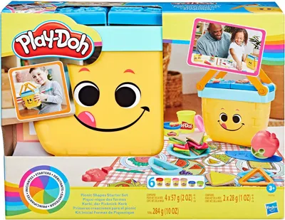 Productafbeelding van Play-Doh Speelset: Startpakket voor picknickvormen