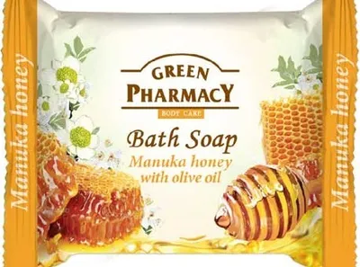 Obrázek produktu pro Green Pharmacy Mýdlo s manuka medem a olivovým olejem (100g), 102617