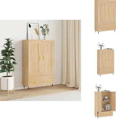 Produktbild von vidaXL Highboard Sonoma-Eiche 69,5x31x115 cm Holzwerkstoff -  Sideboards