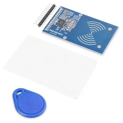 Produktbild von PN5180 NFC- und RFID-Modul, ISO15693 / ISO14443, SPI, inkl. Karte & Dongle
