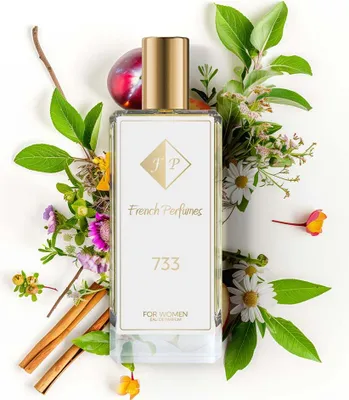 Produktbild von FP French Perfumes | Damenparfüm Nr. 733 – Aaliivee – 33 ml – 20 % Parfümöl | Holzig-Aromatischer Damenduft – Elegant, Feminin & Langanhaltend