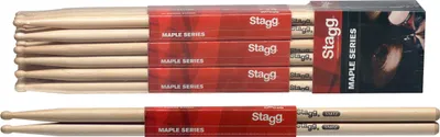 Produktbild von Stagg SMJZ Ahorn Drumsticks Holz Tip / Jazzsticks / Preis für 1 Paar