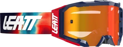 Immagine prodotto di Occhiali Leatt Velocity 5.5, colore blu/rosso, lente rossa con VLT 28, blu e rosso