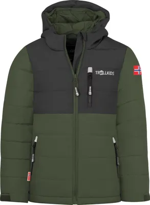Produktbild von Trollkids 513-347 Kinder-Jacke in Grün – wasserdicht