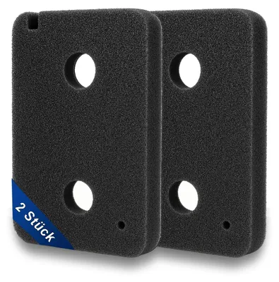 2er-Pack Trocknerfilter für Miele 9499230, 220x130x30 mm