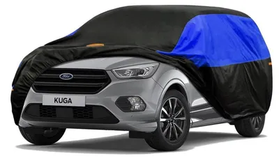 Obrázok produktu pre Ochranný obal na auto, vodeodolný a priedušný, pre model Ford Kuga (ročníky 2008-2022), farby: čierna, modrá