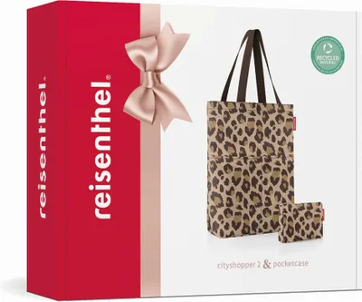 Immagine prodotto di reisenthel cityshopper 2 set #1, 2-tlg., Tragetasche, Tasche, pocketcase, Leo Macchiato, 25 L, ZD6048