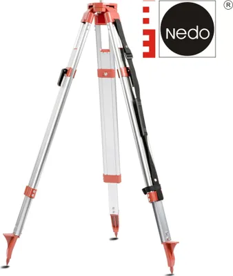 Produktbild von Nivellierstativ 91 - 149 cm Baustativ Stativ Bau Laserstativ Nedo Baustellenstativ Alustativ Baustellenstativ für Rotationslaser Vermessungsgerät