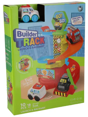 Image de Circuit avec 1 voiture préscolaire | 2 pièces