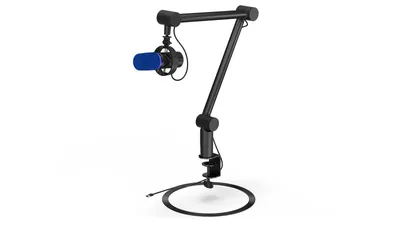 Produktbild von Solum Broadcast (schwarz/blau, USB-C, 3.5 mm Klinke)