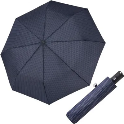 Obrázek produktu pro Doppler Carbonsteel Magic - pánský plně automatický deštník, modrá, geometrický / abstraktní
