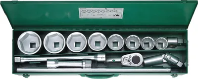 Produktbild von STAHLWILLE 96060103, Steckschlüssel-Satz, 14 Kopf/Köpfe, 830 mm, 222 mm, 30 kg