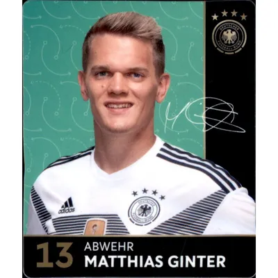 Image de 13 - Matthias Ginter - Carte de collection REWE WM18