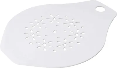 Produktbild von Dr. Oetker Tortenheber Ø 36 cm, Tortenretter zum Dekorieren, Kuchenheber zum Verziereren, hochwertiger Tortenverzierer für Kuchen, Küchenhelfer aus Kunststoff (Farbe: Weiß)