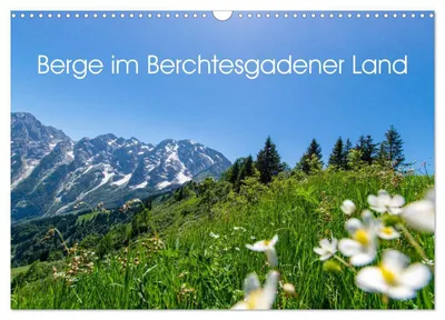 Produktbild von Berge im Berchtesgadener Land (Wandkalender 2027 DIN A3 quer), CALVENDO Monatskalender