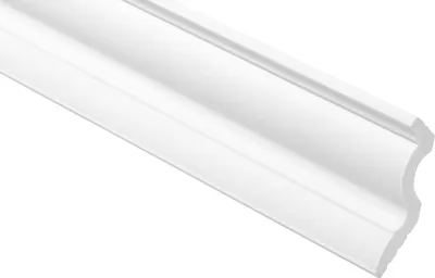 Produktbild von COSCA Deckenleisten aus Ecopolymer - Stuckleisten hochdichtes Styropor, extrem widerstandsfähig - (40 Meter CK22) Eckleisten Deckenprofile Eckprofile